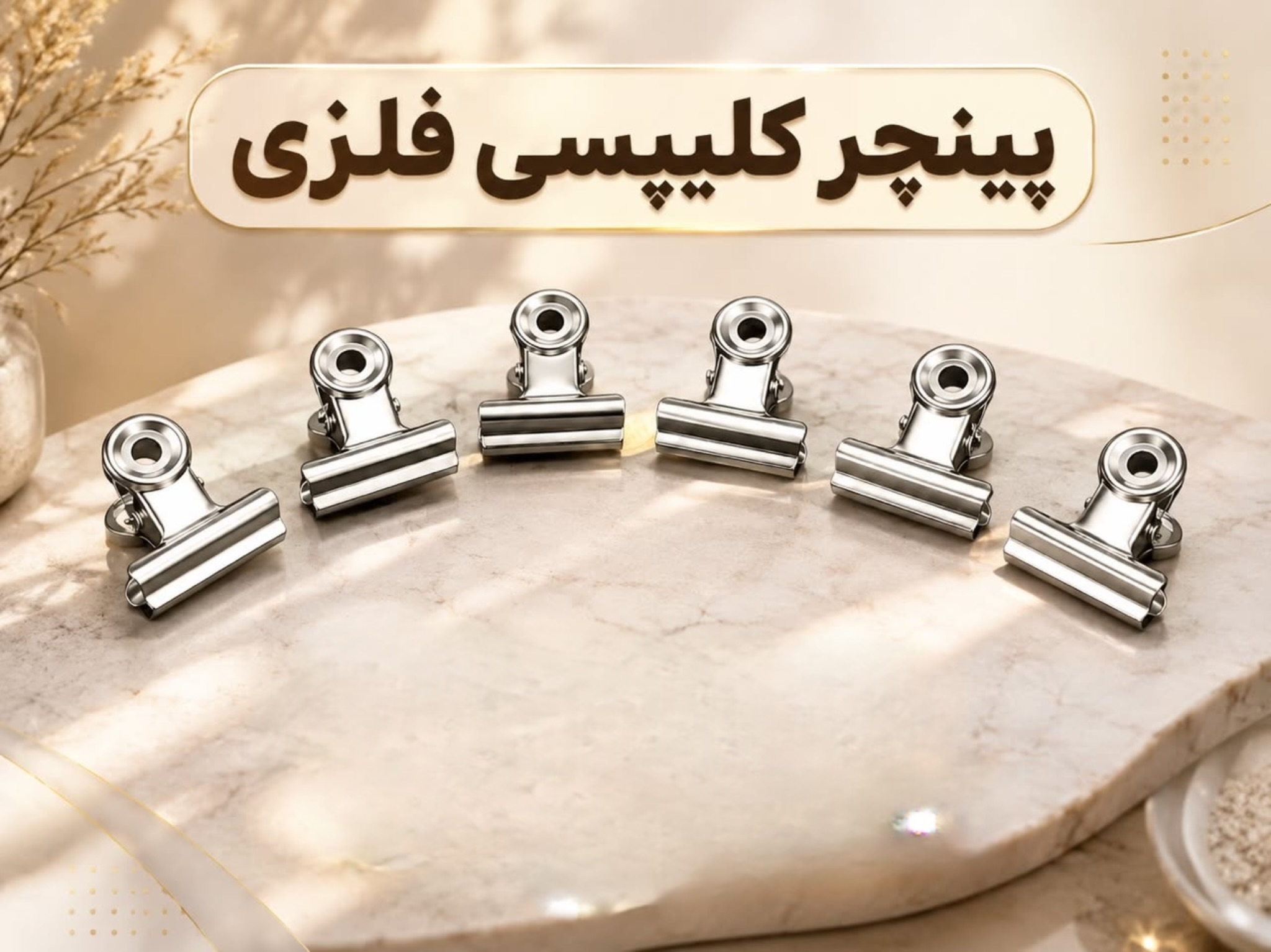 پینچر کلیپسی فلزی