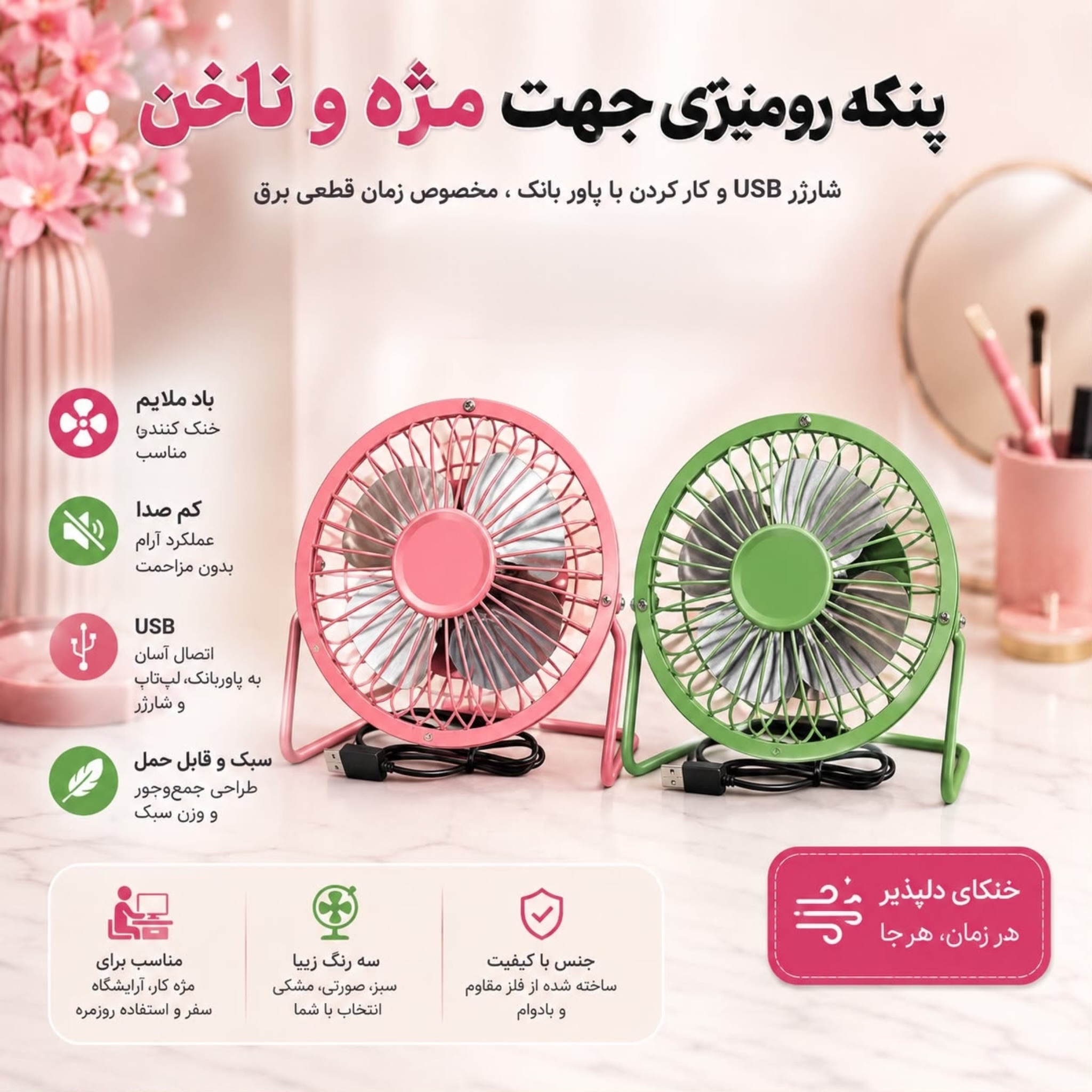 پنکه رومیزی
